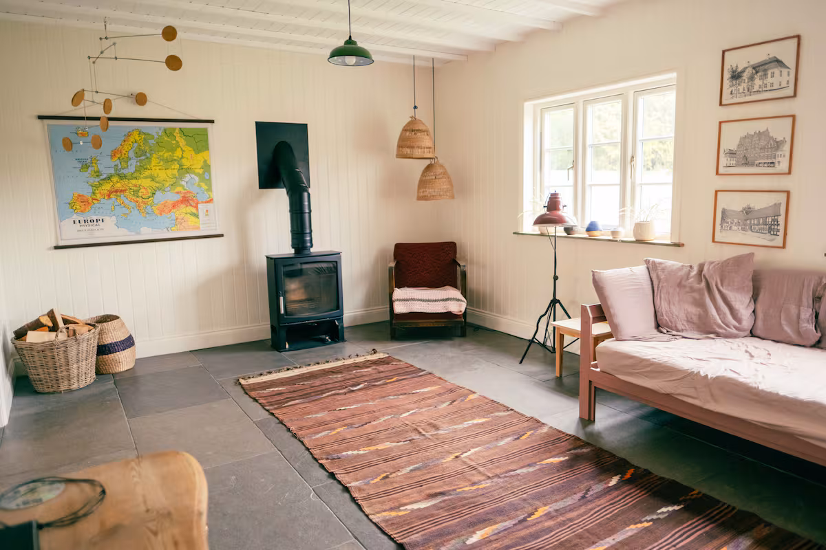 Interior of The Larch House